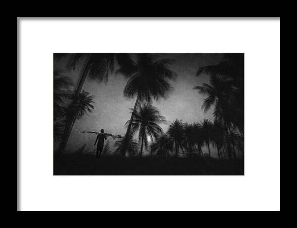 Everyday Framed Print featuring the photograph On The Old Way by Ekkachai Khemkum