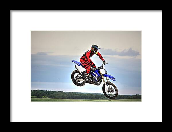  Framed Print featuring the photograph One Way by David Matthews