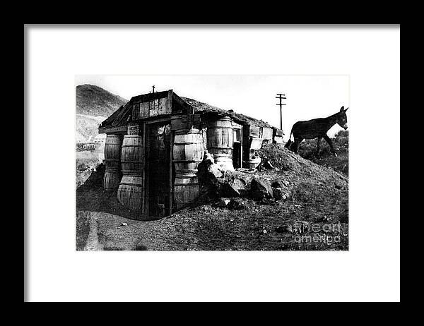 Barrel Framed Print featuring the photograph Original Barrel House by Doc Braham