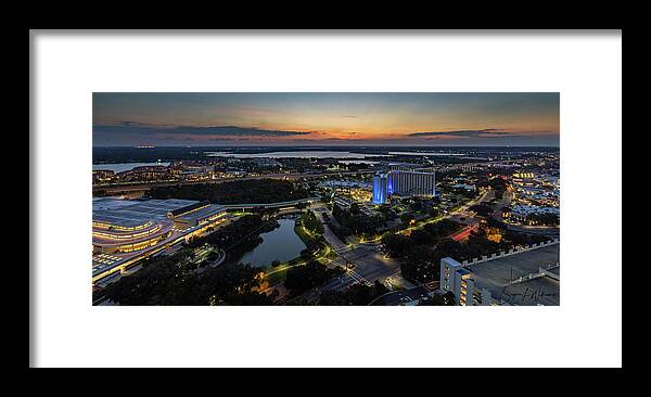 Twilight Framed Print featuring the photograph Orlando Twilight by Bryan Williams