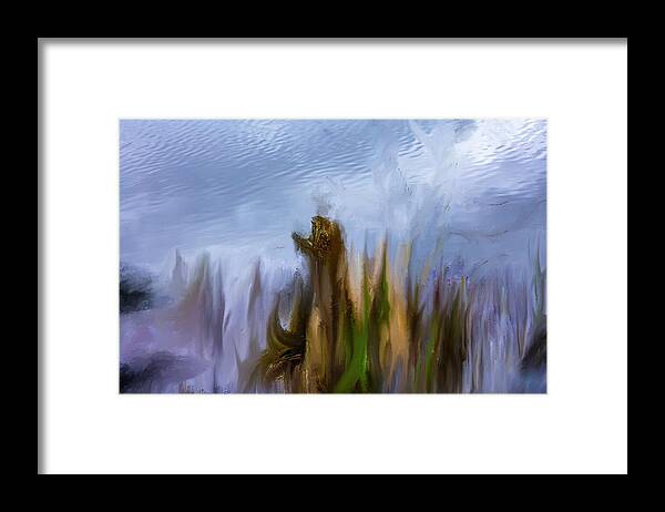 Our World? Framed Print featuring the digital art our world? #I6 by Leif Sohlman