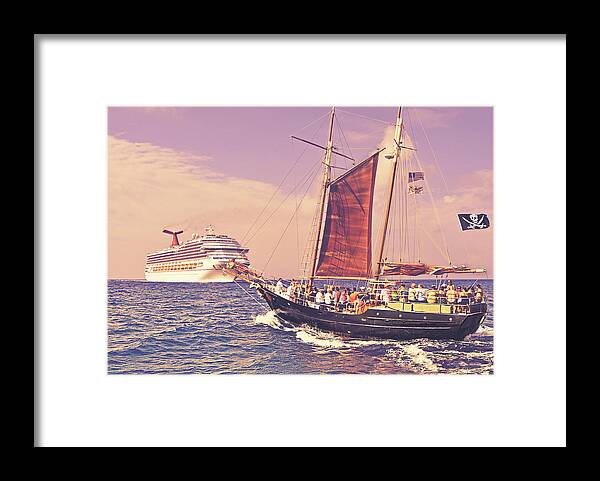 Boats Framed Print featuring the photograph Outclassed by Climate Change VI - Sales