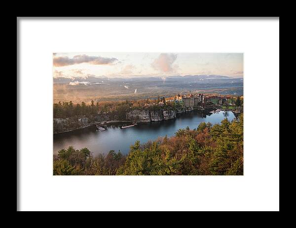 New Paltz Framed Print featuring the photograph Outpost by Kristopher Schoenleber