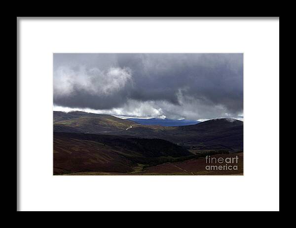 Over The Hills Framed Print featuring the photograph Over the Grampian Hills by Phil Banks