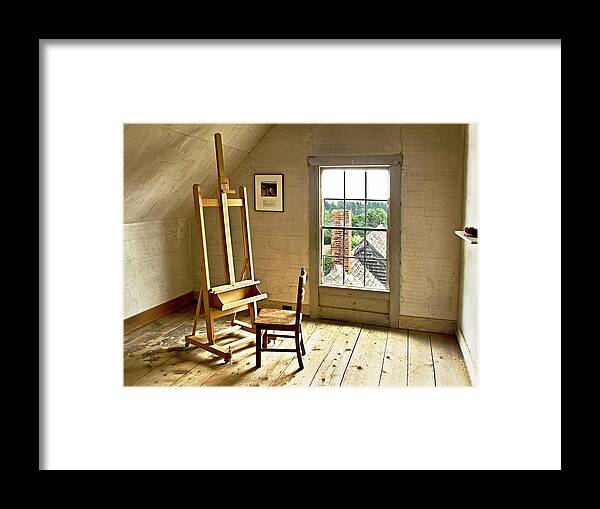 Maine Framed Print featuring the photograph Painters Loft by Gordon Ripley