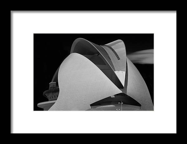 Calatrava Framed Print featuring the photograph Palau De Les Arts by Hilde Ghesquiere