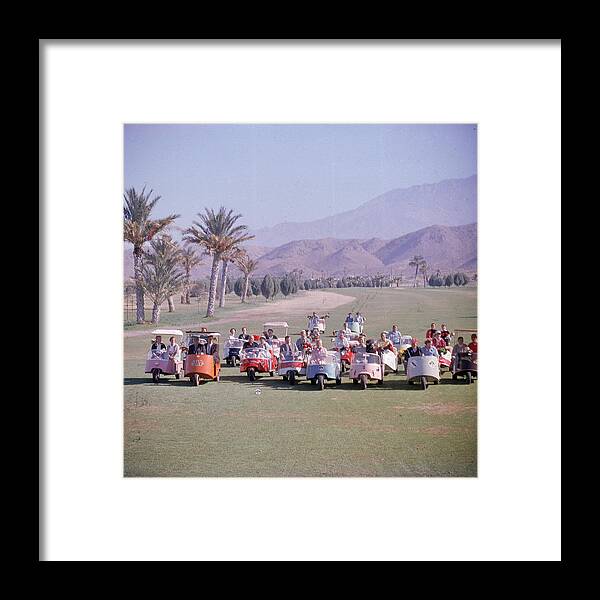 Golf Framed Print featuring the photograph Palm Springs by Loomis Dean