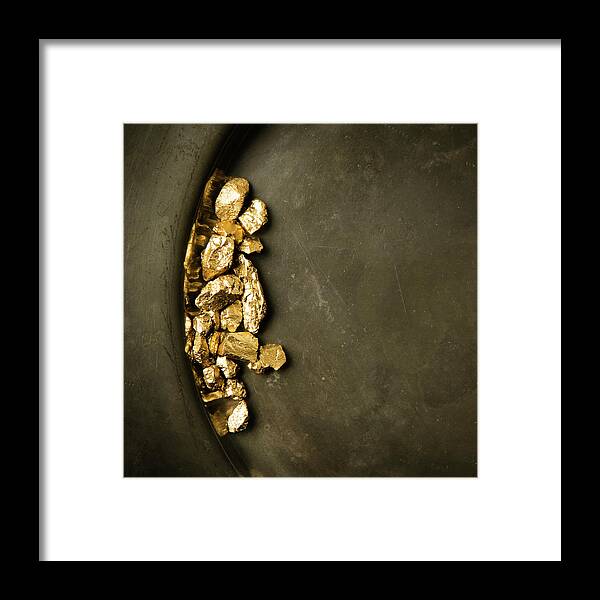 Gold Rush Framed Print featuring the photograph Panning For Gold by Joseph Clark