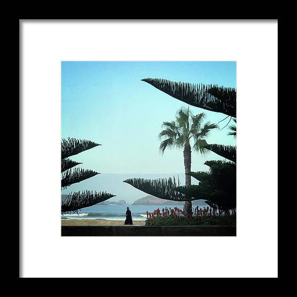 Essaouira Framed Print featuring the photograph Paradise in Essaouira by Jessica Levant