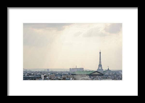 Ile-de-france Framed Print featuring the photograph Paris Panorama by Carlos Malvar