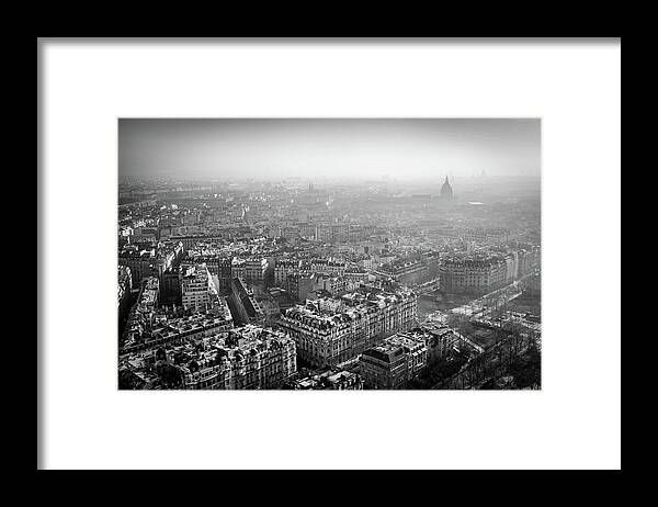Eiffel Framed Print featuring the photograph Paris View 1 by Nigel R Bell