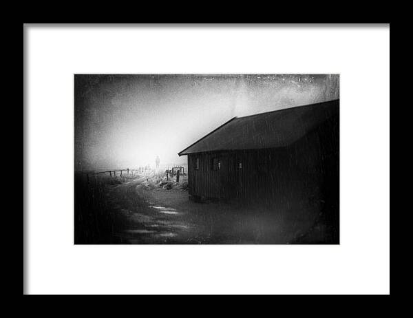 Person Framed Print featuring the photograph Path To The Unknown by Gustav Davidsson
