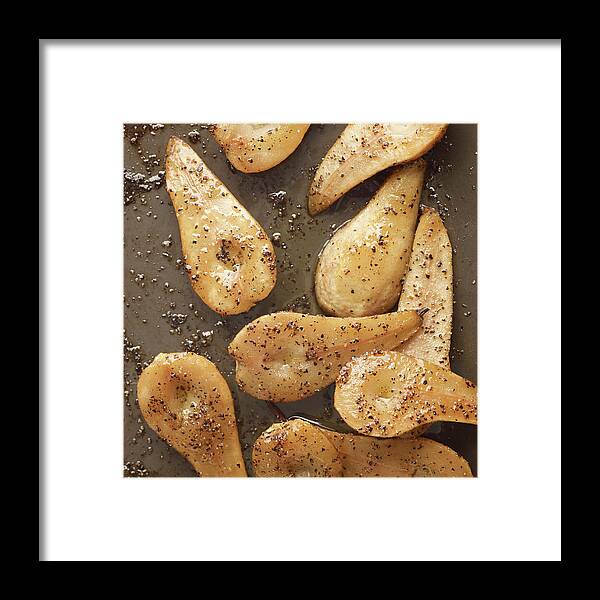 Dorset Framed Print featuring the photograph Pears Marinating In Spices And Oil by Tim Macpherson