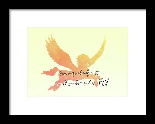 Air Framed Print featuring the photograph Pegasus Flight by Jamart Photography