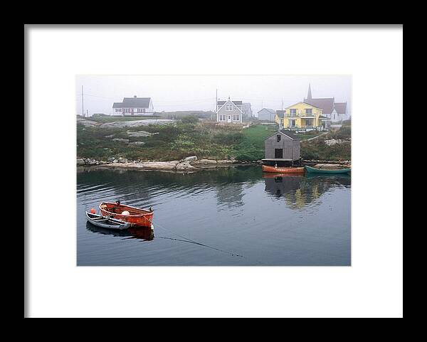 Peggys Cove Framed Print featuring the photograph Peggy's Cove M2277 by James C Richardson