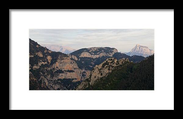 Pena Montanesa Framed Print featuring the photograph Pena Montanesa by Stephen Taylor