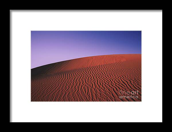 Australia Framed Print featuring the photograph Perry Sandhills 2873 by Organic Synthesis