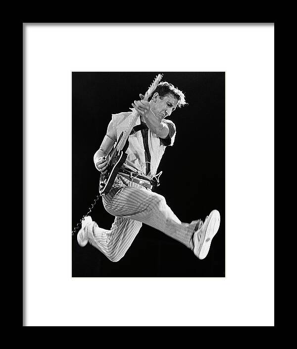 Rock Music Framed Print featuring the photograph Pete Townshend Of The Who by George Rose