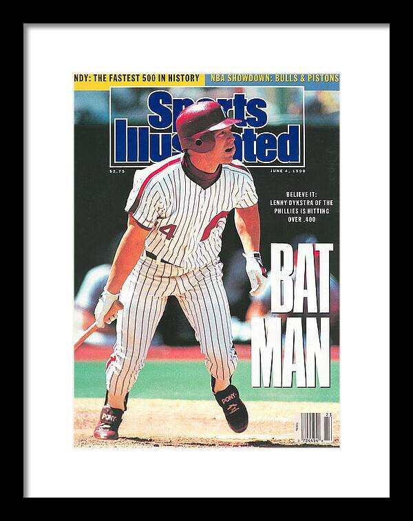 Philadelphia Phillies Lenny Dykstra Sports Illustrated Cover
