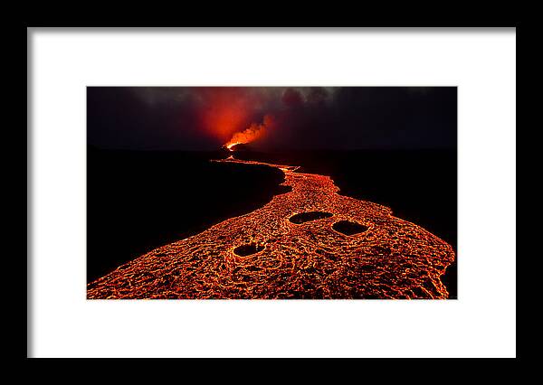 Iceland Framed Print featuring the photograph Phoenix Flying by Liguang Huang