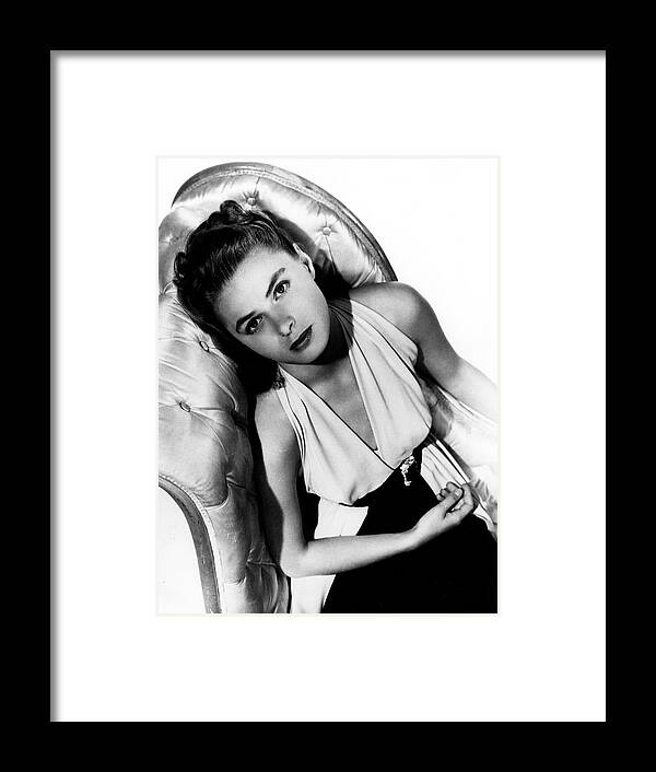 People Framed Print featuring the photograph Photo Of Ingrid Bergman by Michael Ochs Archives