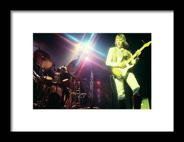Music Framed Print featuring the photograph Photo Of Robin Trower by Colin Fuller