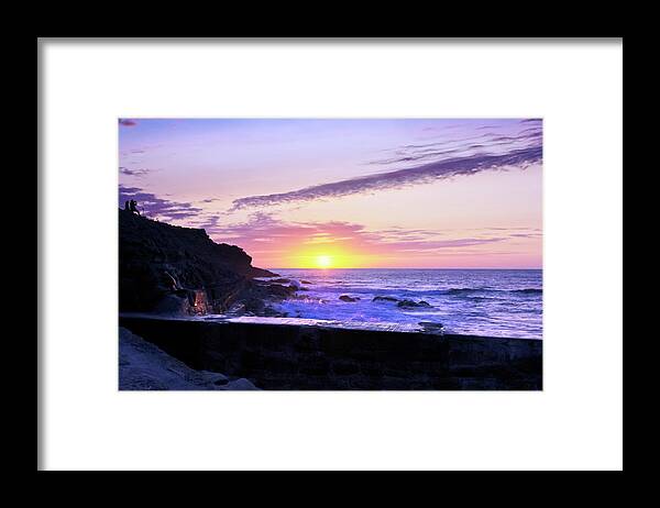 Sunset Framed Print featuring the photograph Photographer's Sunset by Terri Waters