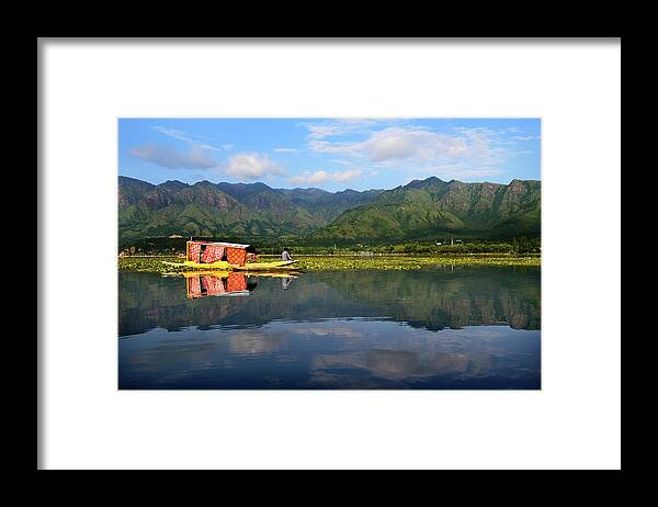 Scenics Framed Print featuring the photograph Piece Of Heaven by Photograph By Anindya Sankar Dey