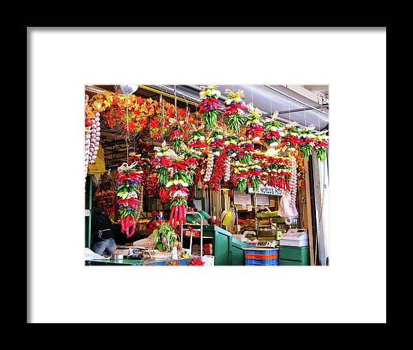 Pike Place Market Framed Print featuring the photograph Pike Place Market, Seattle 2 by Segura Shaw Photography