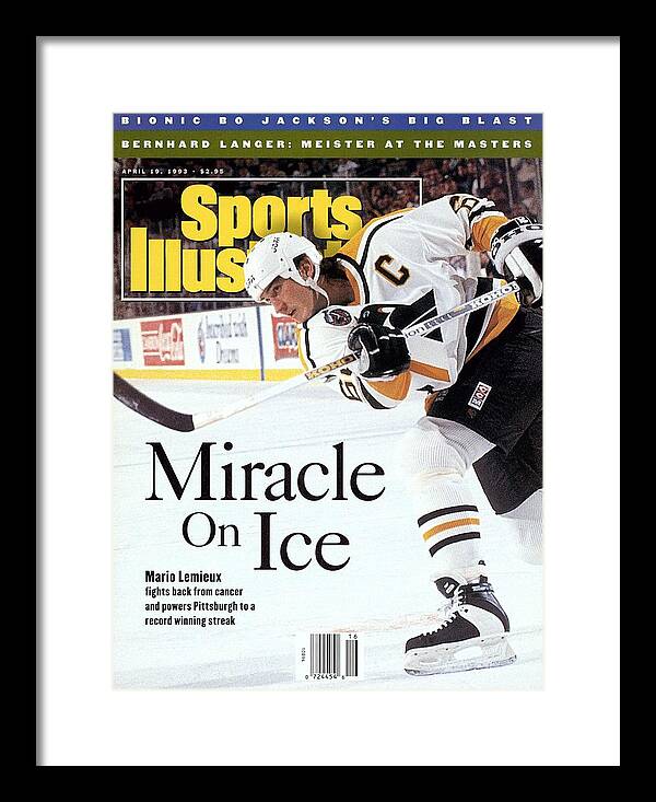 Pittsburgh Penguins Mario Lemieux Sports Illustrated Cover Poster by  Sports Illustrated - Sports Illustrated Covers