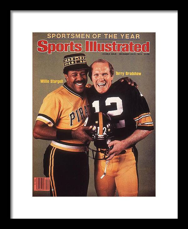 Pittsburgh Pirates Willie Stargell And Pittsburgh Steelers Sports  Illustrated Cover Framed Print by Sports Illustrated - Sports Illustrated  Covers