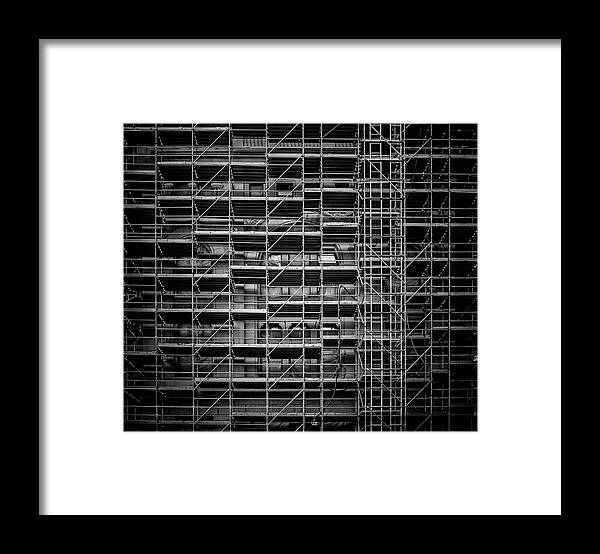 Blumwurks Framed Print featuring the photograph Platform by Matthew Blum