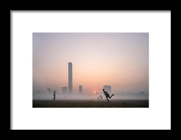 Mood Framed Print featuring the photograph Playing Mood by Partha Mukhopadhyay