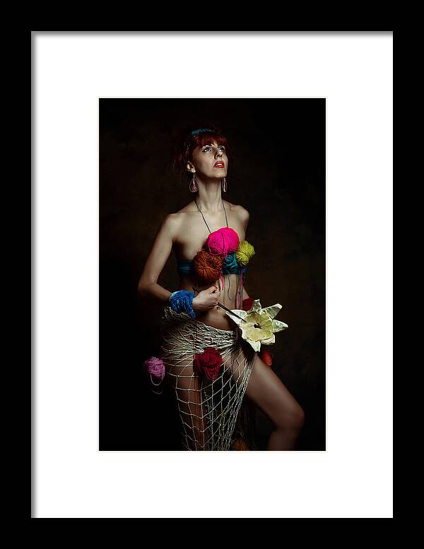 Nude Framed Print featuring the photograph Pomelo by Photography Espressive