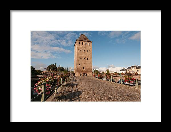 Ponts Couverts Framed Print featuring the photograph Ponts Couverts by John Elk Iii