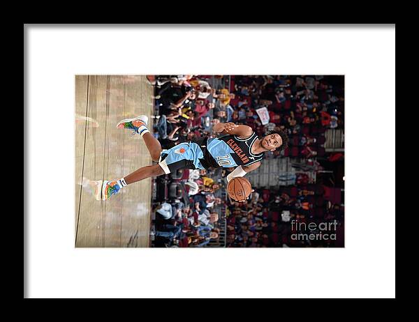 Nba Pro Basketball Framed Print featuring the photograph Portland Trailblazers V Cleveland by David Liam Kyle