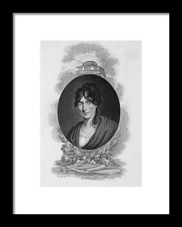 Politician Framed Print featuring the photograph Portrait Of Esther Jane Sheridan by Mansell Collection