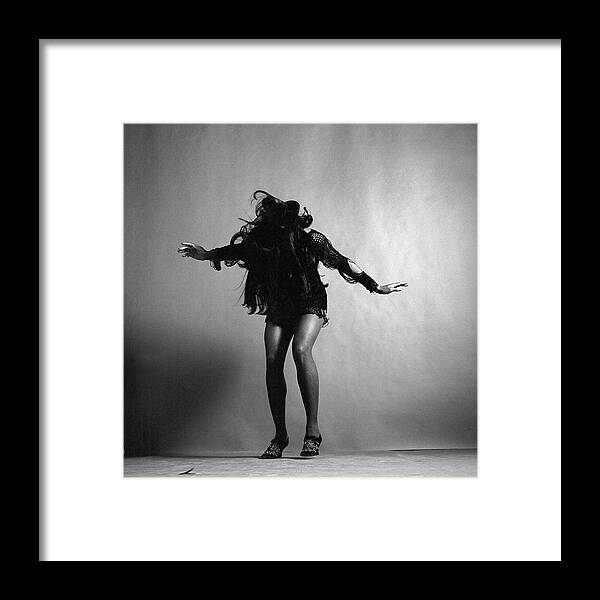 Rock And Roll Framed Print featuring the photograph Portrait Of Tina Turner by Jack Robinson