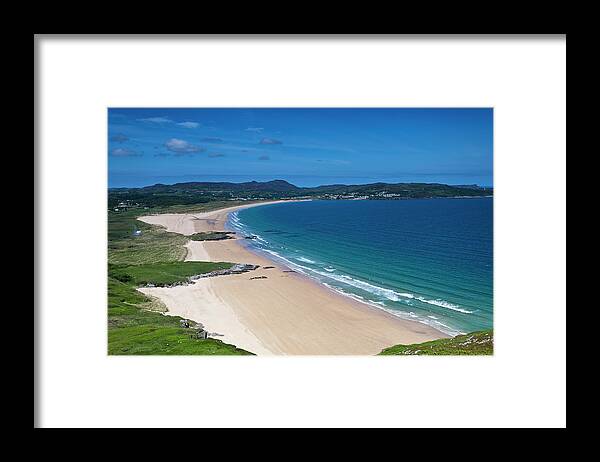 Scenics Framed Print featuring the photograph Portsalon Beach, County Donegal by Pawel.gaul