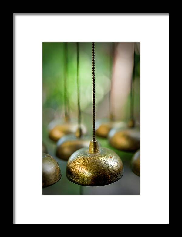 Silence Framed Print featuring the photograph Prayer Bells by Zepperwing