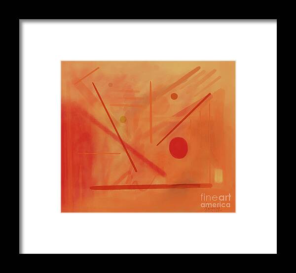 Orchestra Art Framed Print featuring the digital art Prepare to Conduct the Orchestra by Annette M Stevenson