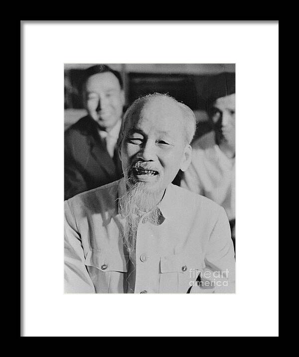 President Ho Chi Minh Of North Vietnam by Bettmann