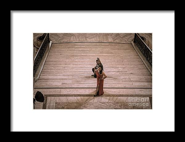  Framed Print featuring the photograph Pro Assignment Model SF City Hall by Chuck Kuhn