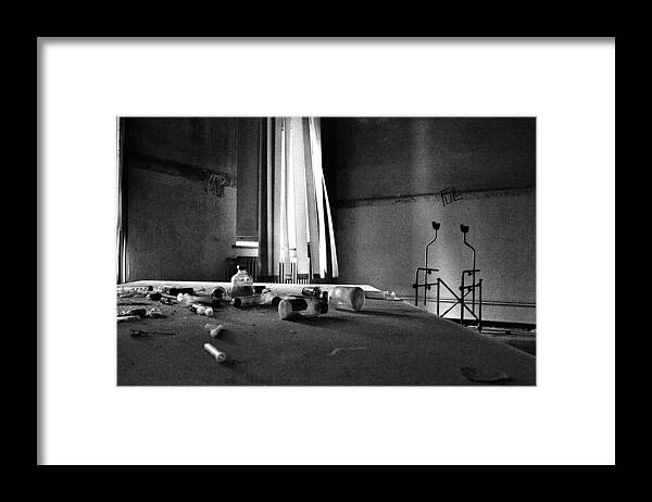 Hospital Framed Print featuring the photograph Psychiatric by Giulio Mennini