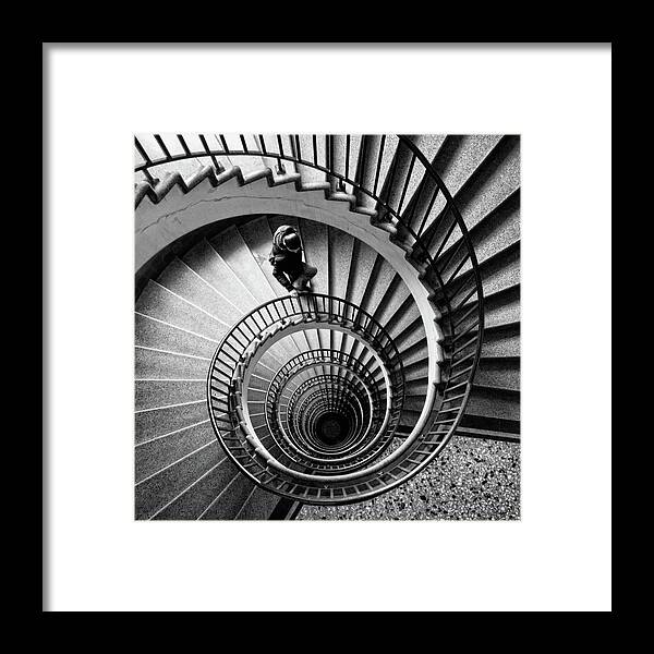 Spiral Framed Print featuring the photograph Psychoactive by Miha Pavlin