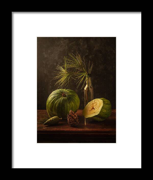 Stilllife Framed Print featuring the photograph Pumpkin by Nouacer92