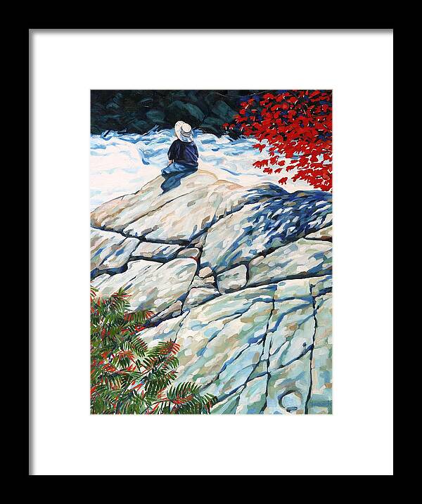 354 Framed Print featuring the painting Quality Time by Phil Chadwick