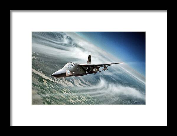 Aviation Framed Print featuring the digital art Raider Lead by Peter Chilelli