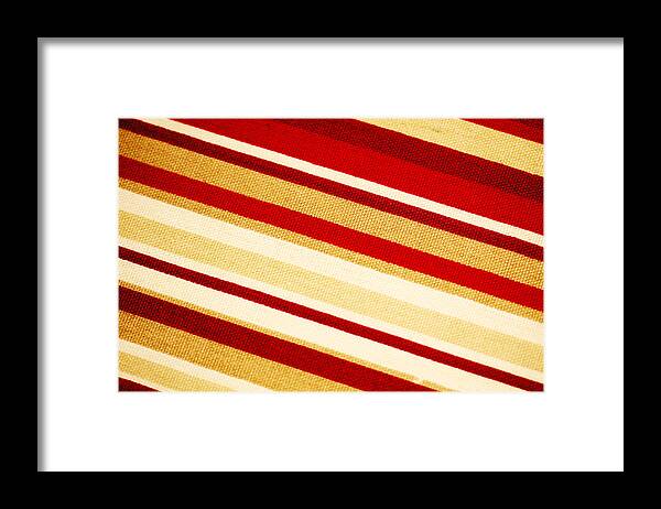 Pattern Framed Print featuring the photograph Red and Yellow by Joe Kozlowski