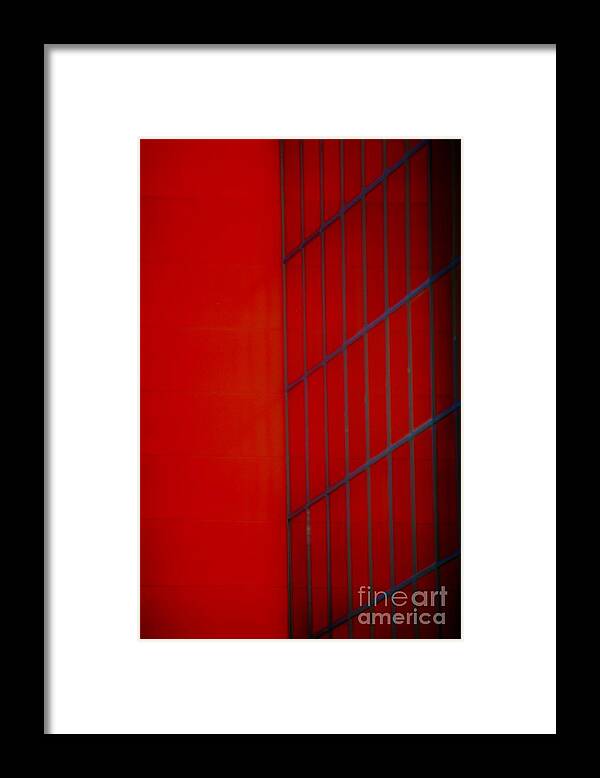 Buildings Framed Print featuring the photograph Red by Merle Grenz